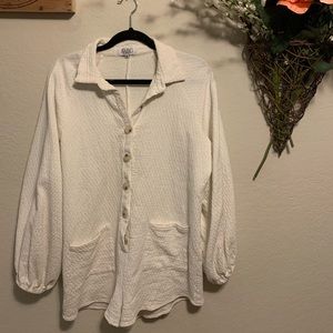 SABO SKIRT WHITE PLAYSUIT